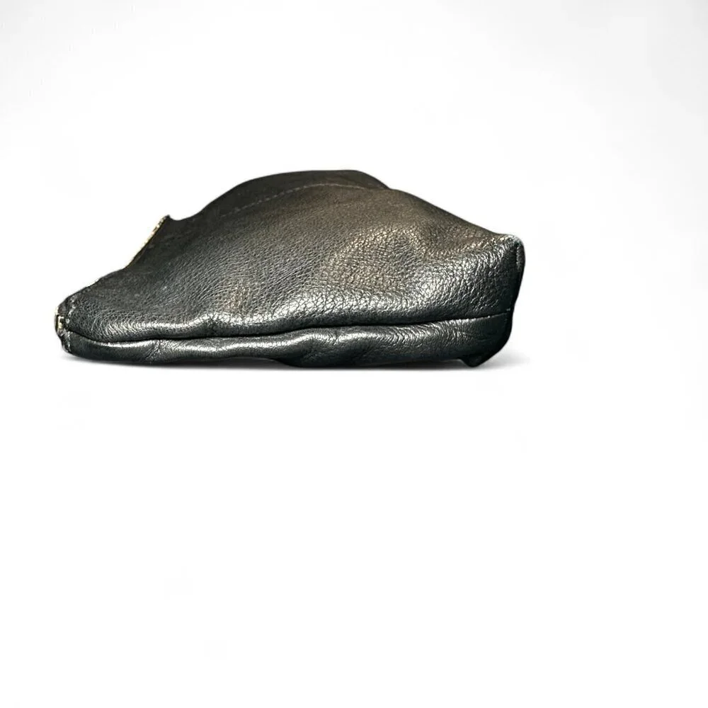 GUCCI Black Pebbled Leather Sienna Tassel Clutch Bag - Picture 4 of 15